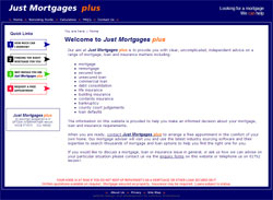 Website Development - Just Mortgages plus